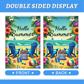 HOMETITUTE Vivid color printing preserves bold visuals in daylight.