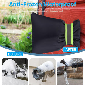 Hometopia sun and rain shield, guards against rust in summer use.