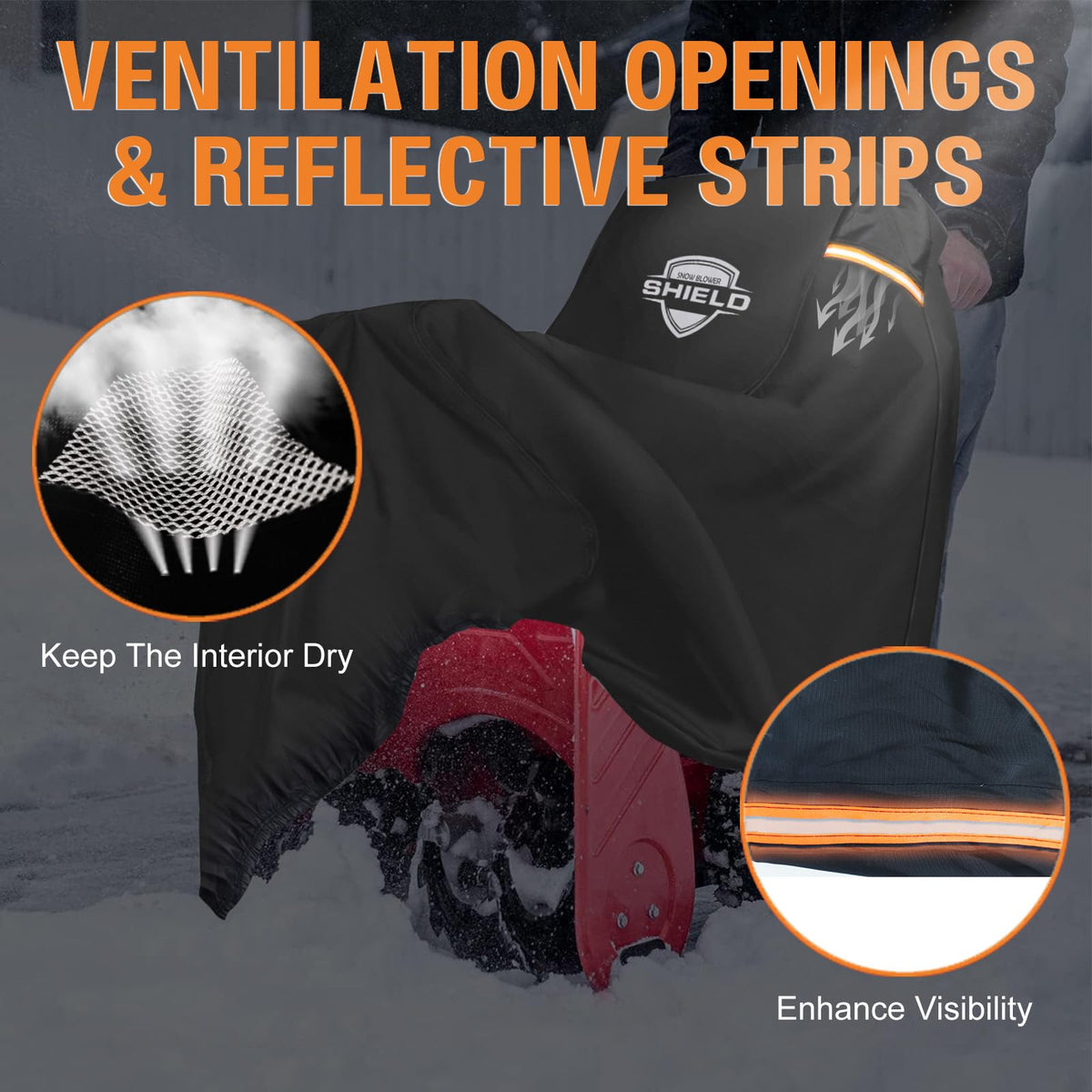 HOMEYA dimension guide confirms full coverage for most blowers.