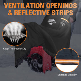 HOMEYA dimension guide confirms full coverage for most blowers.
