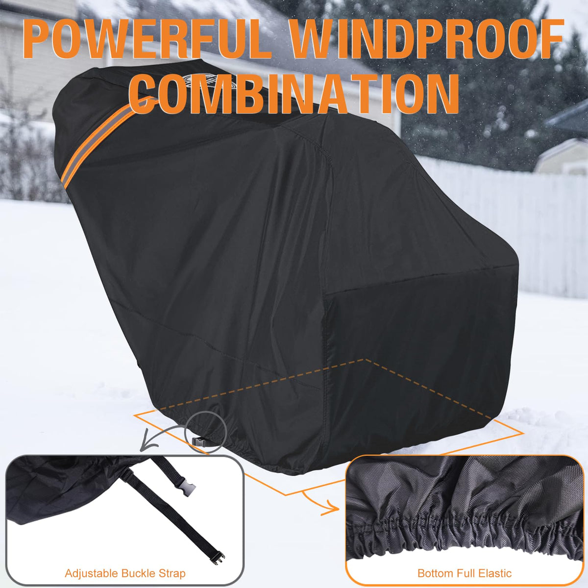 HOMEYA storage bag included for easy off-season storage.