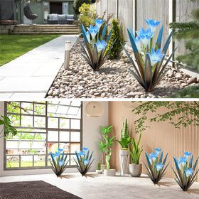Homight agave garden statue stands 16 inches tall for small spaces