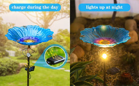 Homight bird bath makes a thoughtful garden gift for nature lovers.