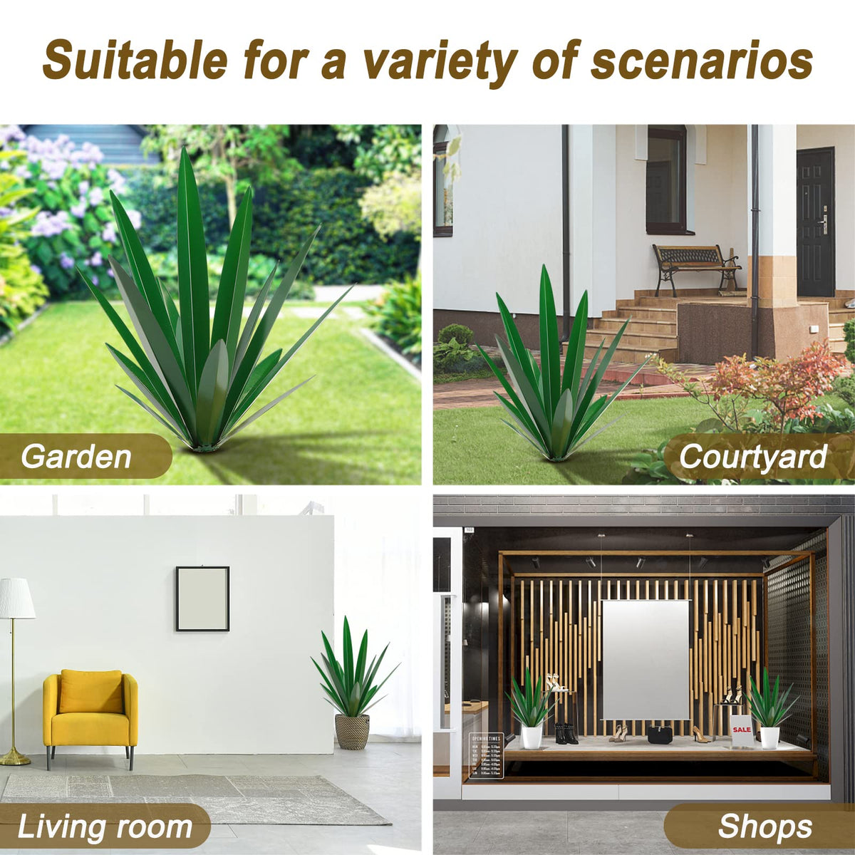 Homight tequila patio lawn statuette stands sturdy against weather
