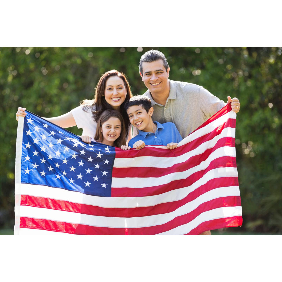 Homissor flag with brass grommets for secure mounting in wind and rain
