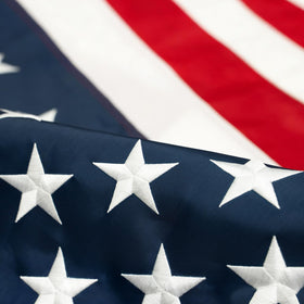 Homissor American Flag 3x5 outdoor embroidery detail for lasting outdoor display