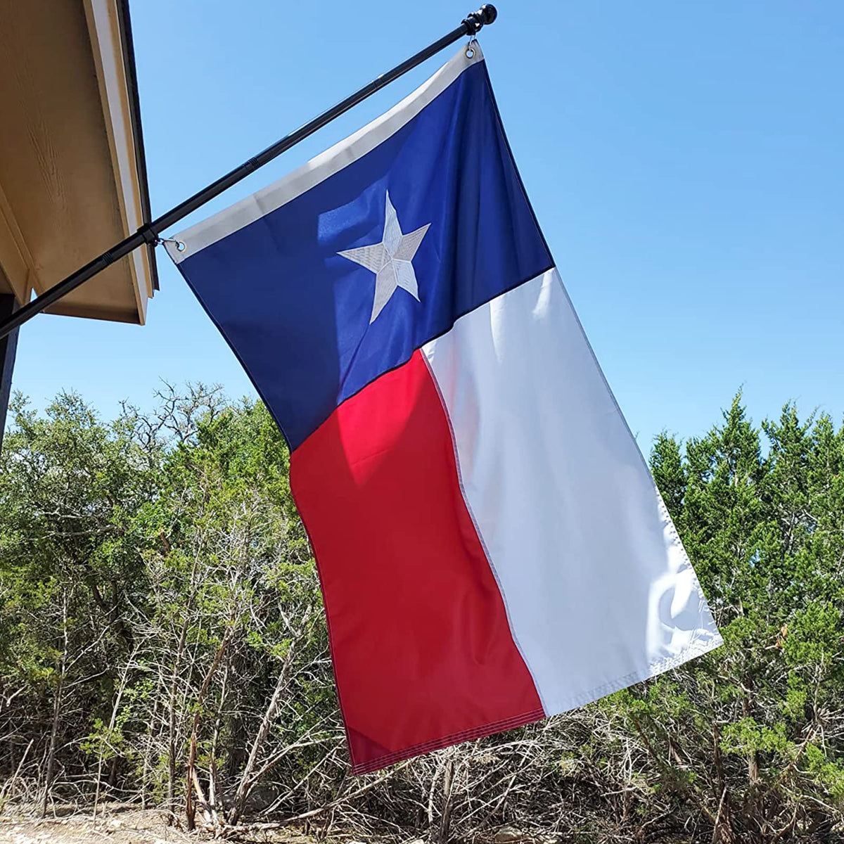 Homissor Texas Flag suitable for outdoor and indoor display.