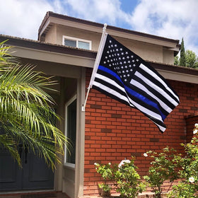 Homissor heavy-duty fabric flag designed to withstand weather