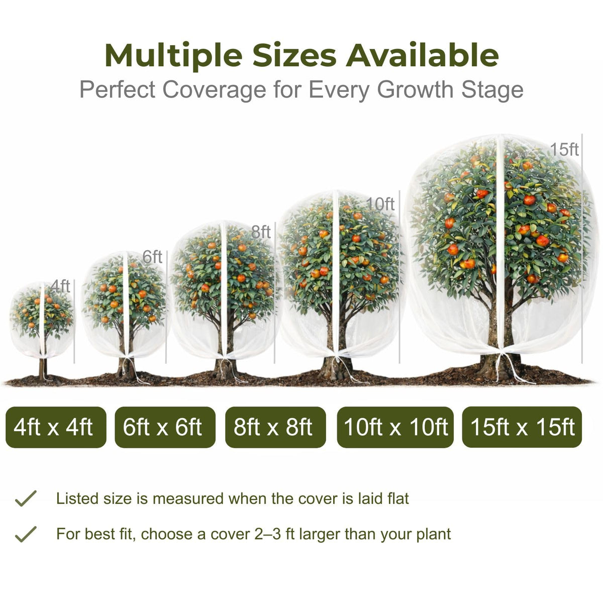 Homoda 2-pack garden netting set simplifies seasonal protection