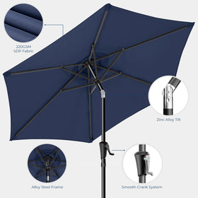 HOMSHADE wind resistance design withstands strong gusts up to 30 mph.