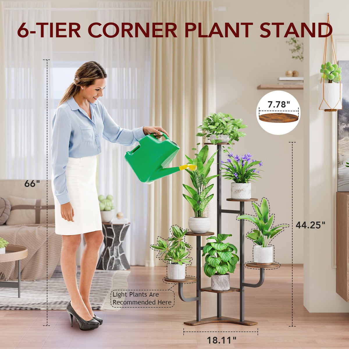 Homsorout integrated long power cord enables flexible placement
