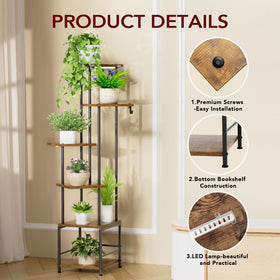 Homsorout sturdy metal frame supports heavy pots and long-term use
