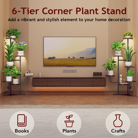 Homsorout powder-coated metal frame reinforcing the stand