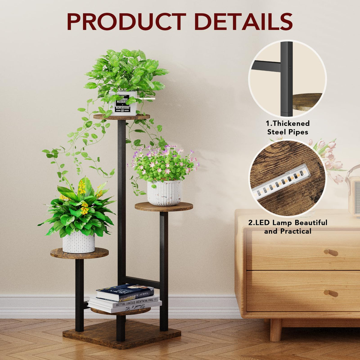 Homsorout waterproof coating protects shelves in varied indoor and outdoor setups