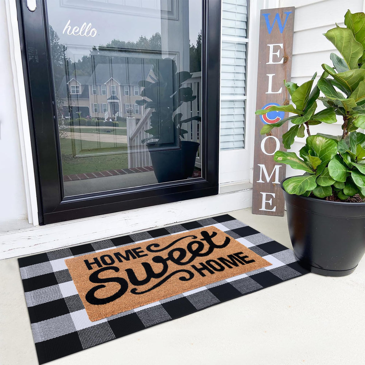 Homydecor entryway combo elevates porch styling and warmth
