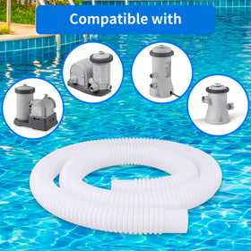 Homyplaza hose compatible with most 1.25-inch pool filter pumps