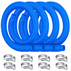 Homyplaza replacement pool hoses 4-pack for easy setup and leak-free connections.
