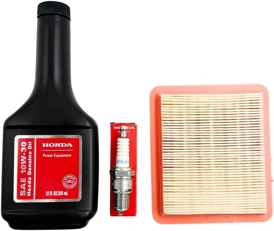 Honda tune up kit air filter protects engine from debris and improves airflow.