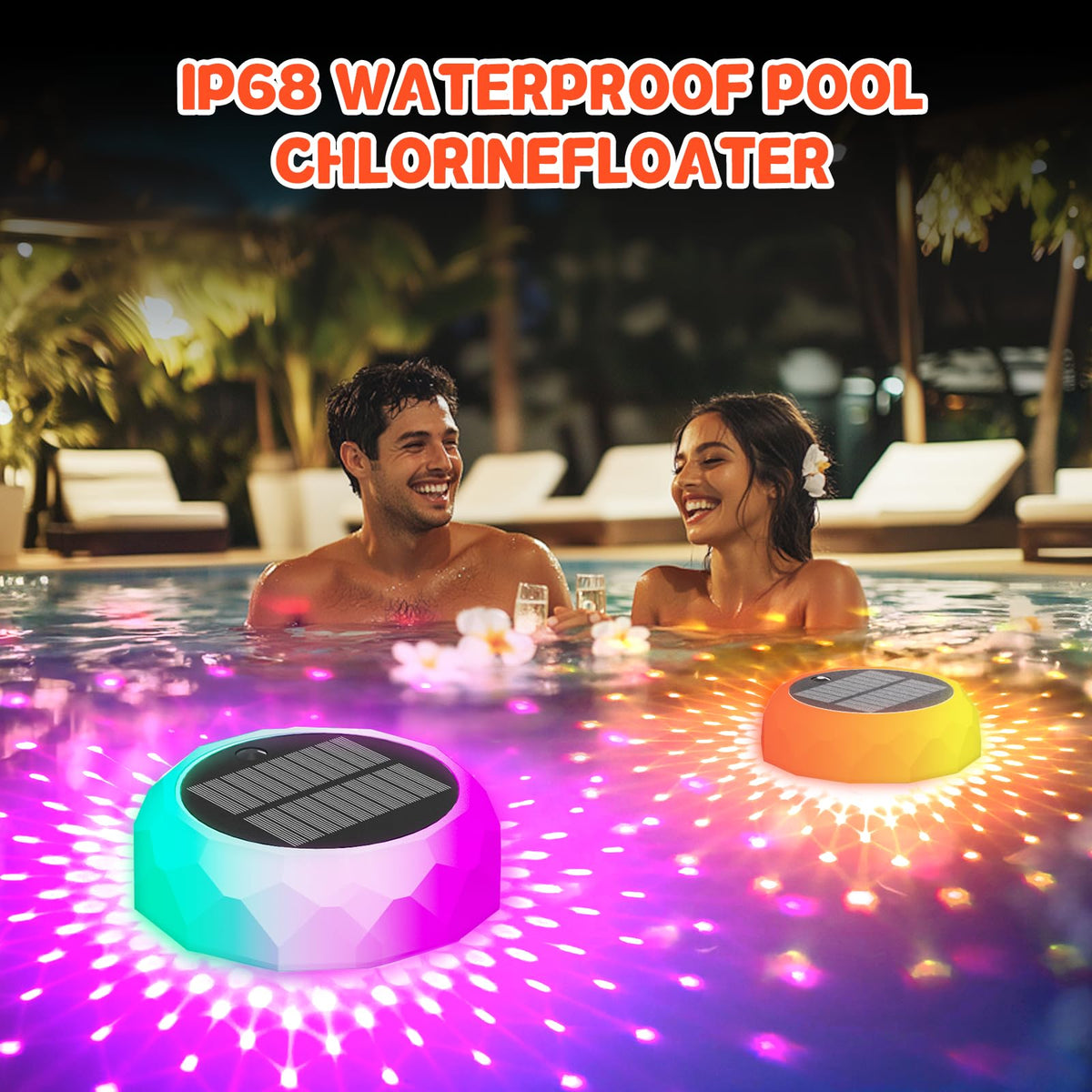 Honeasort durable ABS+PC material withstands poolside use and weather
