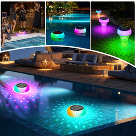 Honeasort IPX68 waterproof floating lights stay afloat in rain