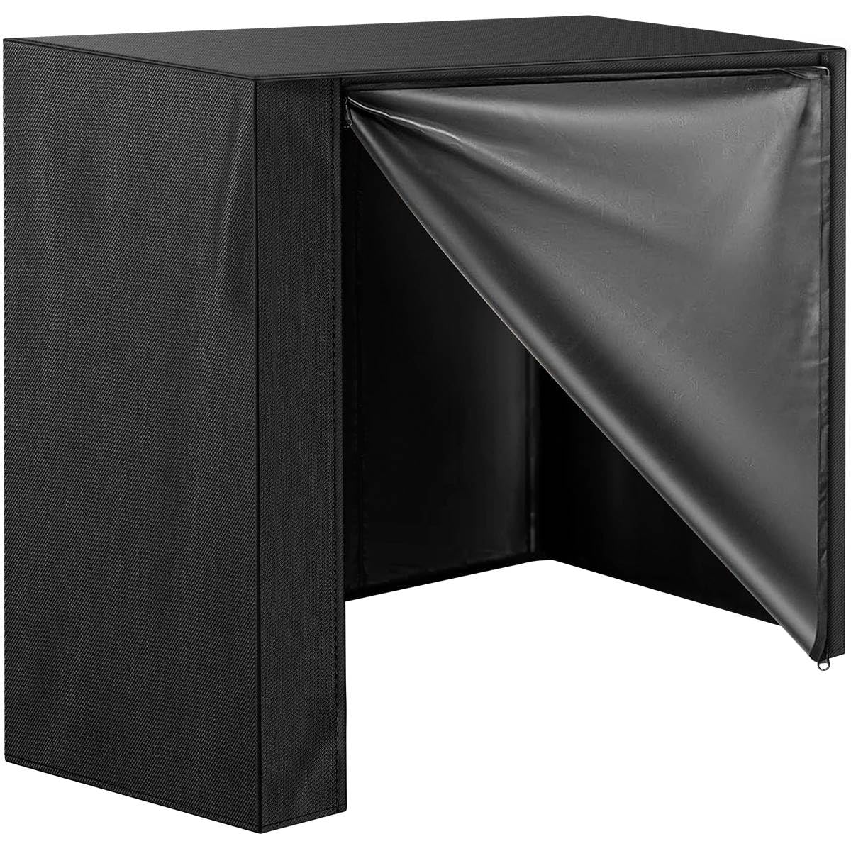 HONEST OUTFITTERS 4ft firewood rack cover on rack protects wood from rain and dust.