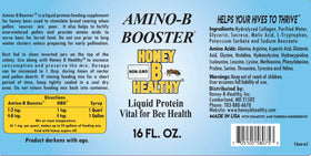 Made in USA amino acid supplement in cgmp facility with Honey B Healthy