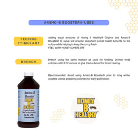 Build-up of packages and nucs with Amino-B Booster in action