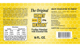 Honey B Healthy helps build up packages, nucs, and swarms when fed
