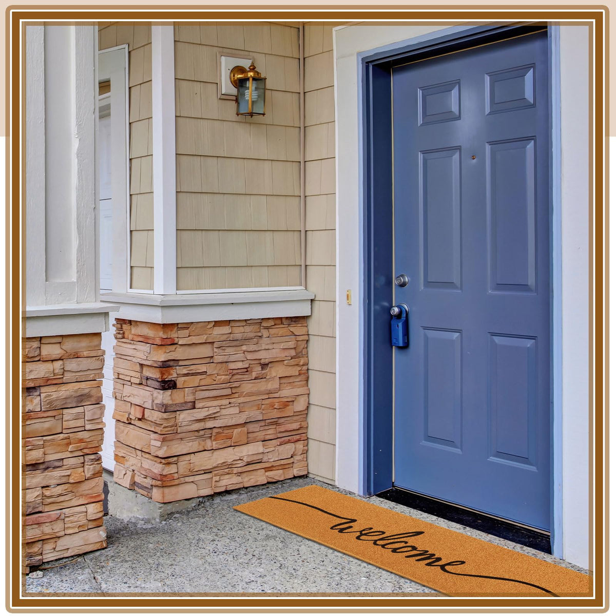 Honeydak easy-clean surface resists staining and maintains color after weather.