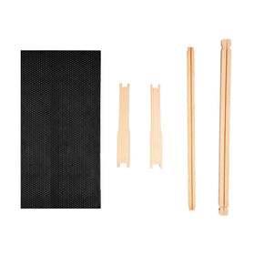 Honey Lake exterior beeswax-dipped finish protects cedar from weather