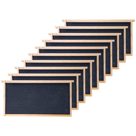 Honey Lake deep wood frame assembly for durable hive setup