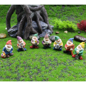 HONEYSHOW fairy garden gnomes set for charming outdoor display
