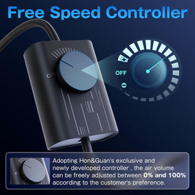 Hon&Guan upgrade controller provides stable voltage and adjustable airflow