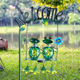 HONGLAND solar-powered lights save energy while enhancing curb appeal.