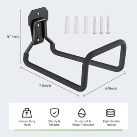 Hongmai easy-installation kit enables quick mounting on wood, concrete, or tile.