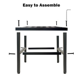 Hongsane rust-proof stand on patio ready for year-round use