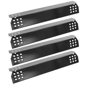 Hongso 14-9-16 grill heat plates pack on Nexgrill, front view, even heat distribution