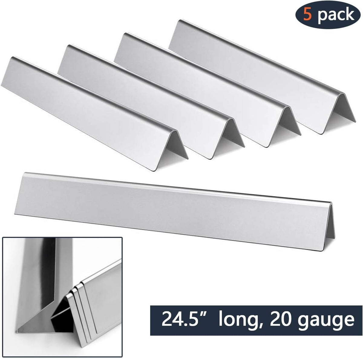 Hongso 430 stainless steel flavorizer bars offer durable, corrosion-resistant performance