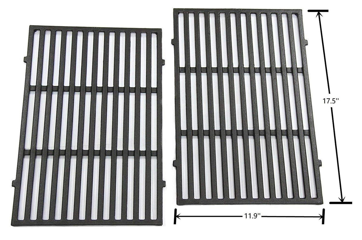 Hongso Crill Grates for Weber Spirit E310 — close-up of cast iron texture for durability