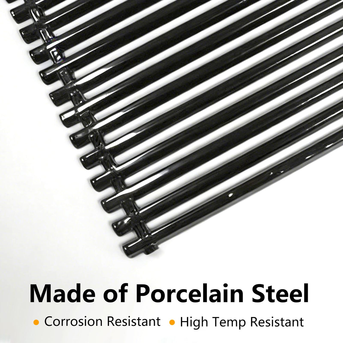 Hongso porcelain-steel surface after grilling emphasizing cleanup ease