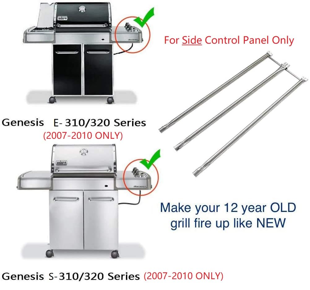 Hongso flavorizer bars 24.5 inch, stainless steel, distribute heat for better searing
