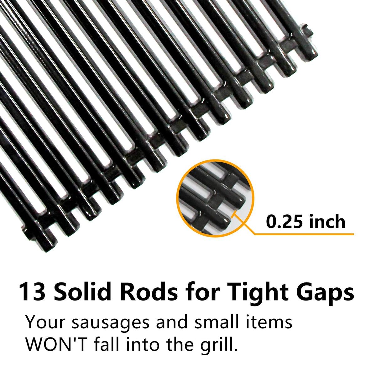 Hongso grates compatible with Genesis 1000-5000 series for large grills