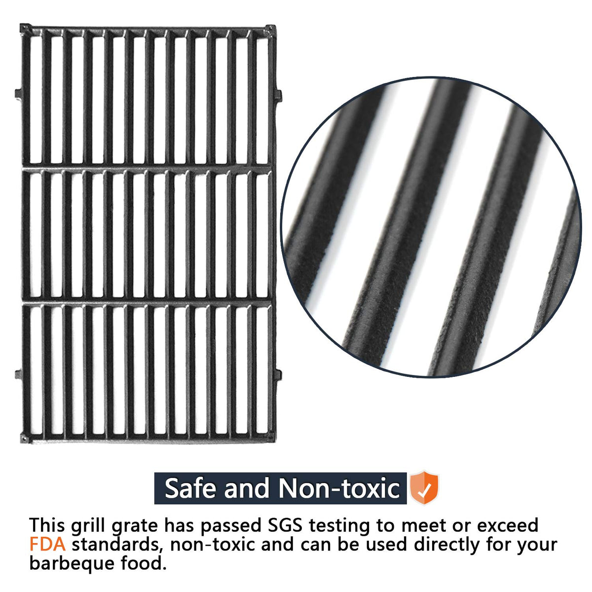 Hongso Genesis 300-series compatible grates simplify grill maintenance