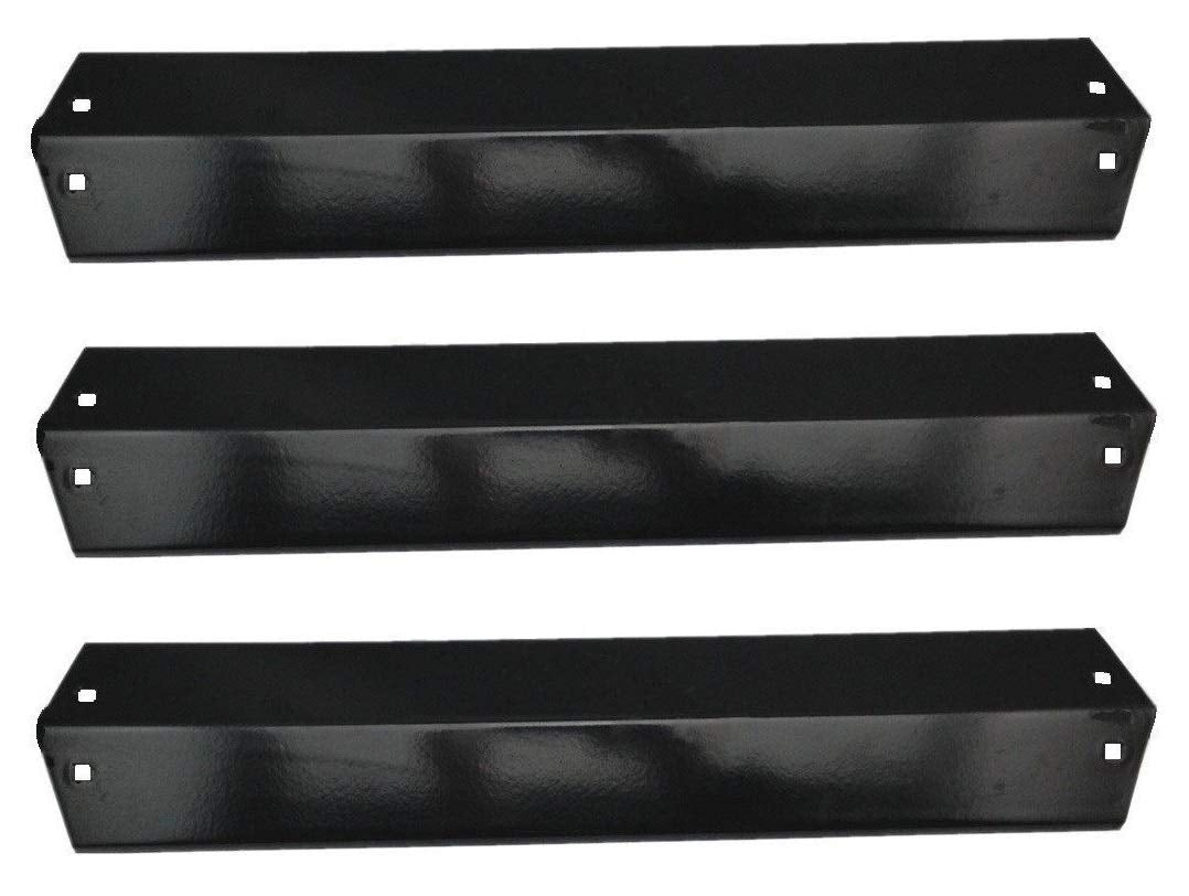 Hongso heat plates shield on Chargriller front view improves heat distribution for even cooking