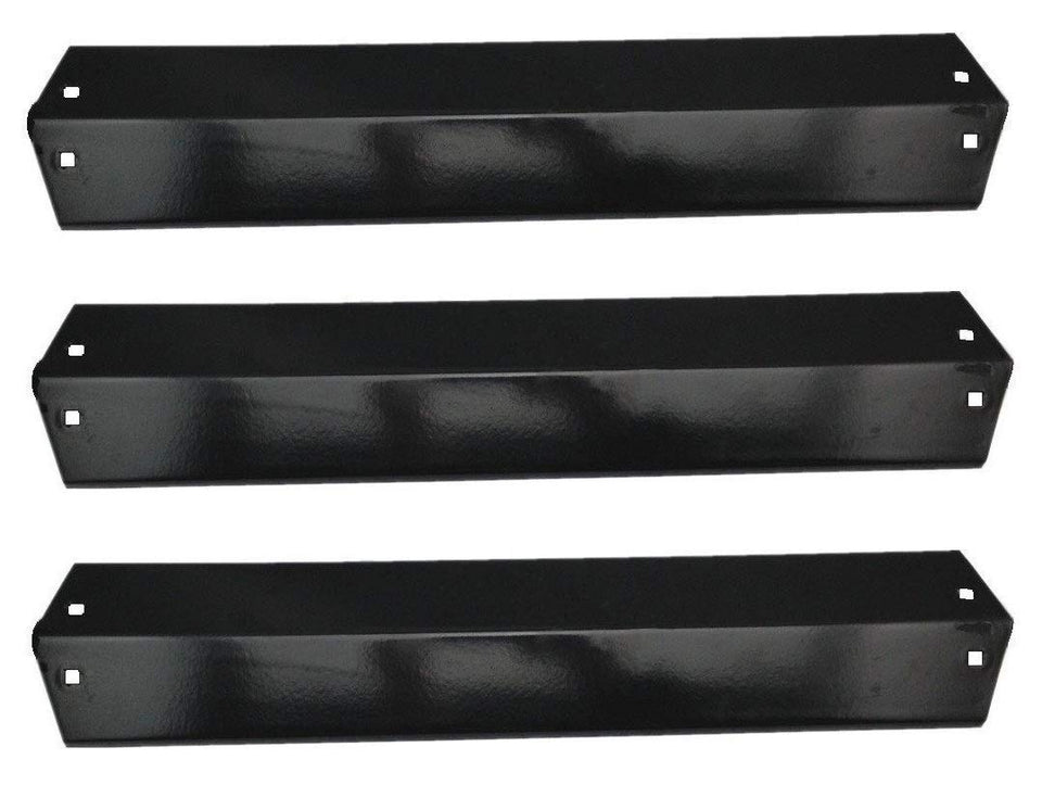 Hongso heat plates shield on Chargriller front view improves heat distribution for even cooking
