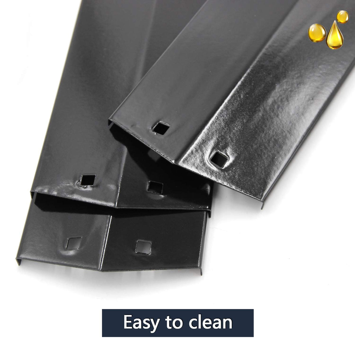 Hongso porcelain steel construction shows a durable grilling shield