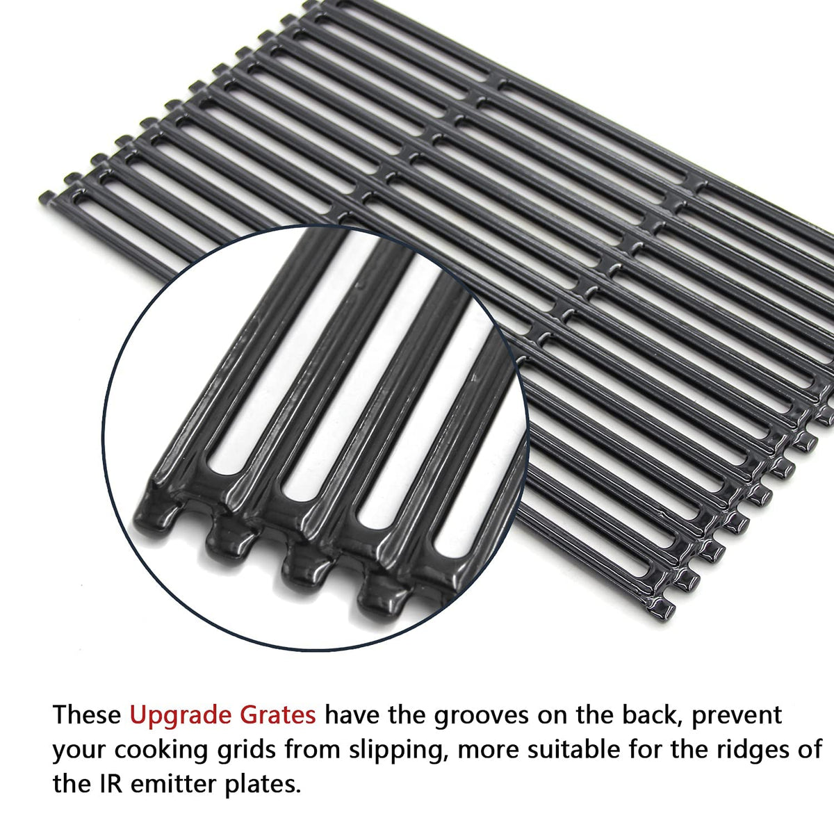 Hongso easy-clean porcelain coating resists sticking after grilling