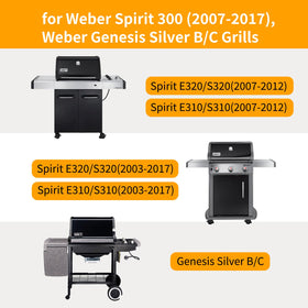 Hongso grates on Spirit E-310 and E-320 demonstrate broad compatibility