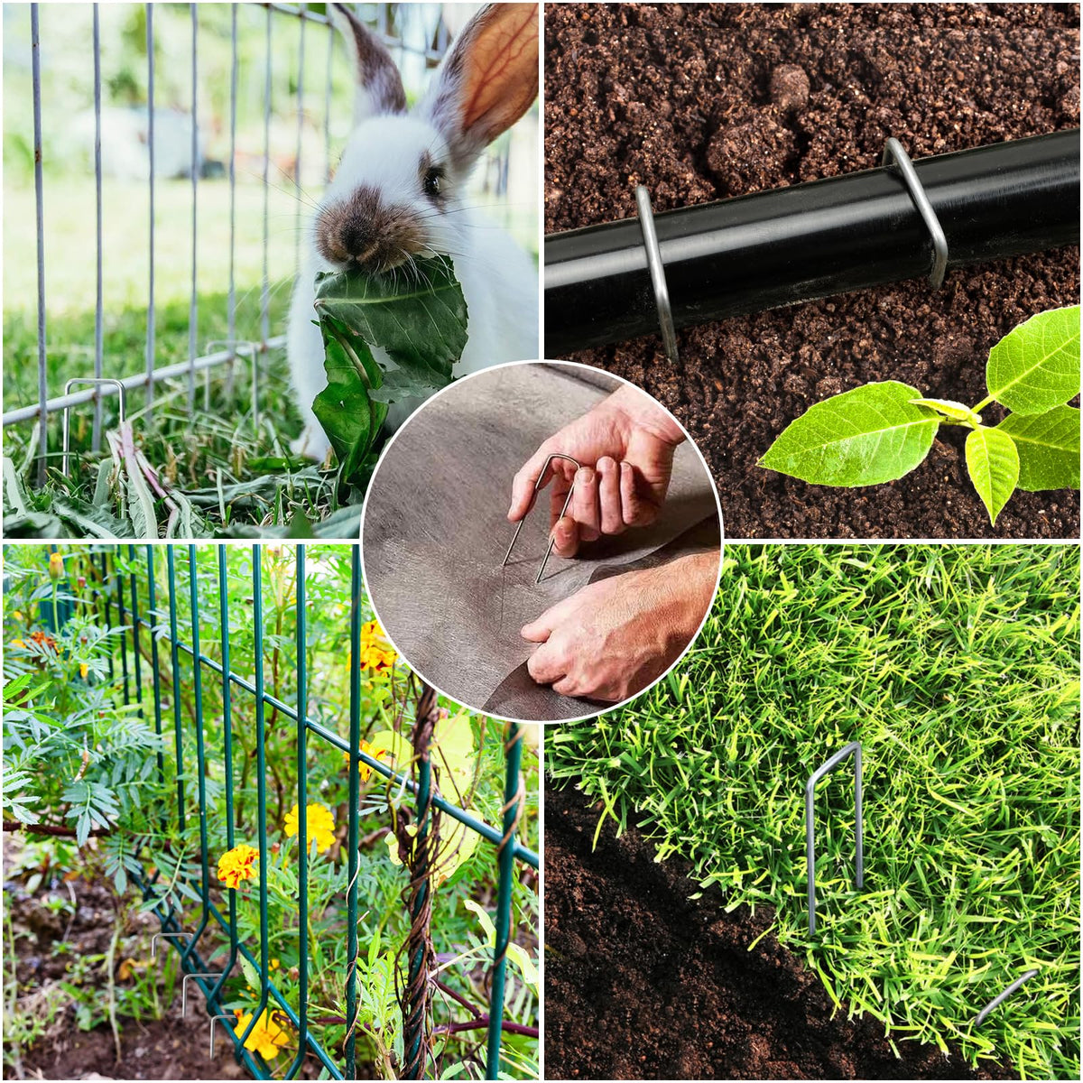 HongWay landscape staples anchor fabric for lawns and borders