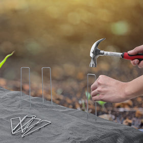HongWay tent and fence anchoring stakes secure shelters on windy days